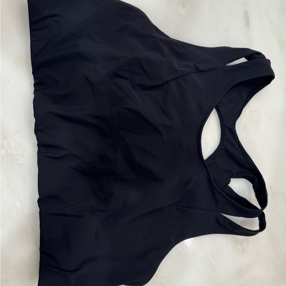 lululemon athletica Black Athletic Sports Bra